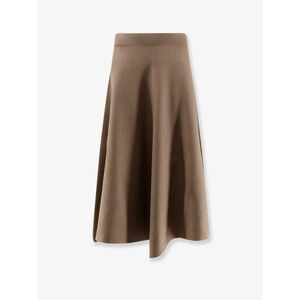 Nude Women Knitted Long Skirt